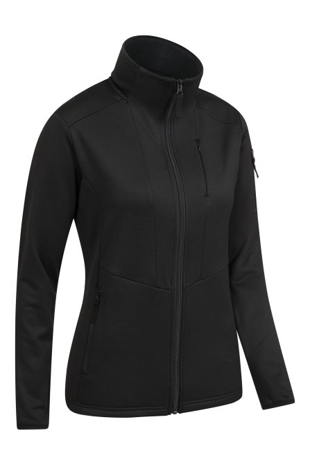 Mountain Warehouse AU Juniper Tech Womens Full-Zip Fleece Jacket ...